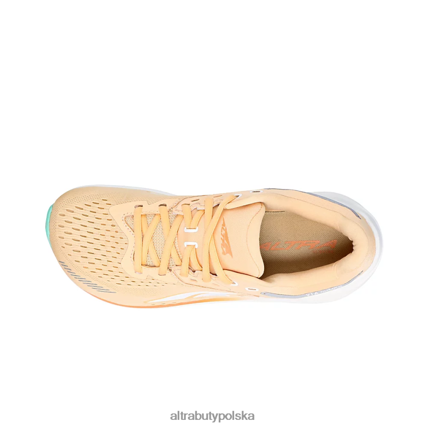 kobiety przez Olimp 0HH0VF73 buty drogowe zielony/pomarańczowy Altra