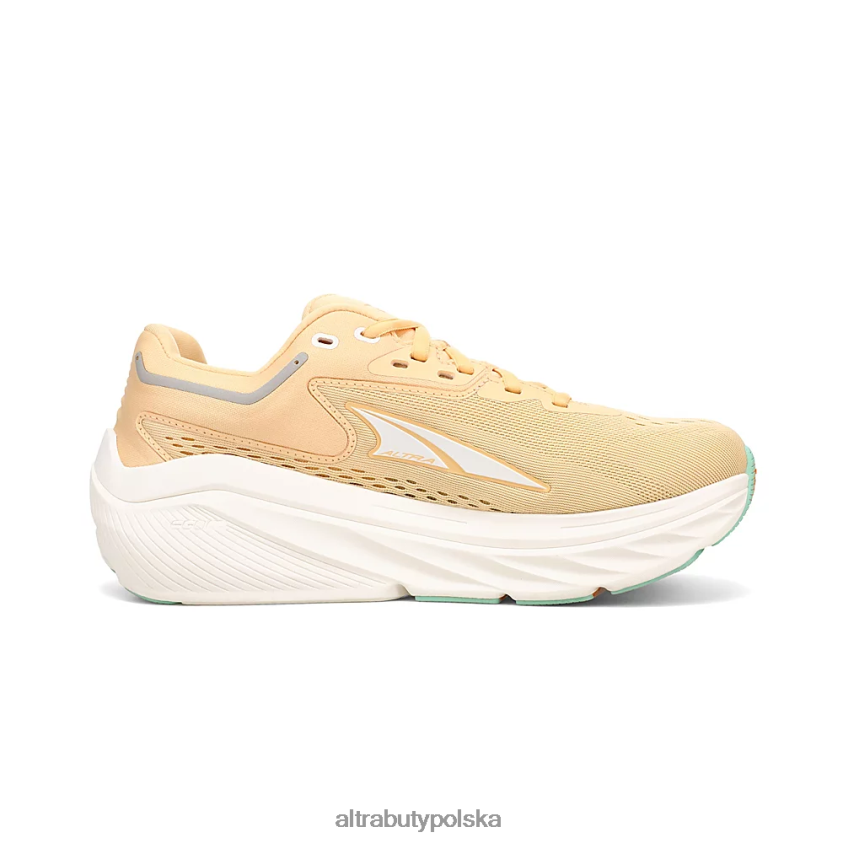 kobiety przez Olimp 0HH0VF73 buty drogowe zielony/pomarańczowy Altra