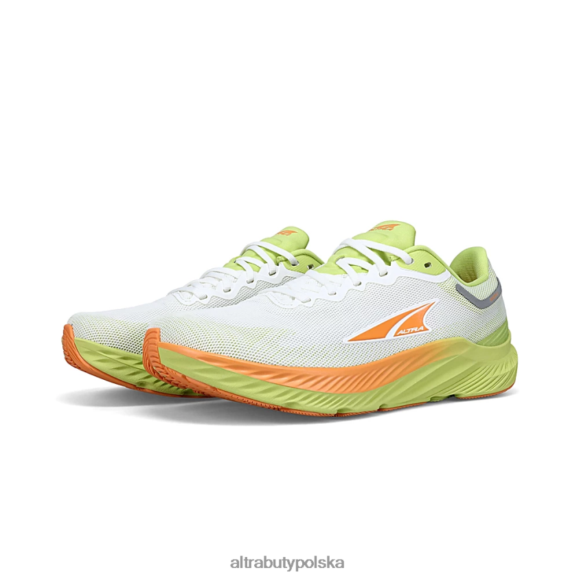 kobiety rzeka 3 0HH0VF83 buty drogowe biały zielony Altra