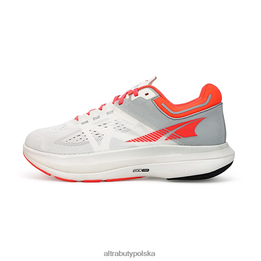 kobiety tempo znikania 0HH0VF95 buty drogowe biały/koralowy Altra