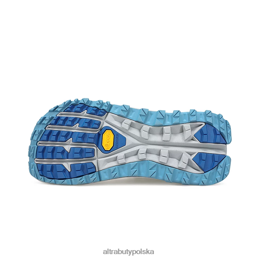 kobiety Olimp 5 0HH0VF11 buty terenowe biało niebieski Altra