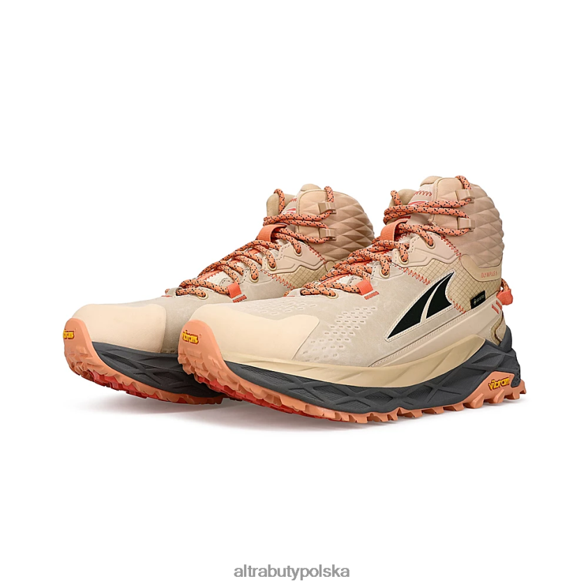 kobiety olympus 5 wycieczka mid gtx 0HH0VF41 buty terenowe piasek Altra