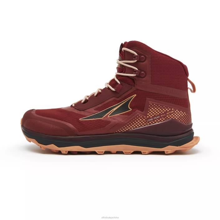 kobiety kobiety samotny szczyt w połowie bordowego DN82142 kasztanowaty Altra