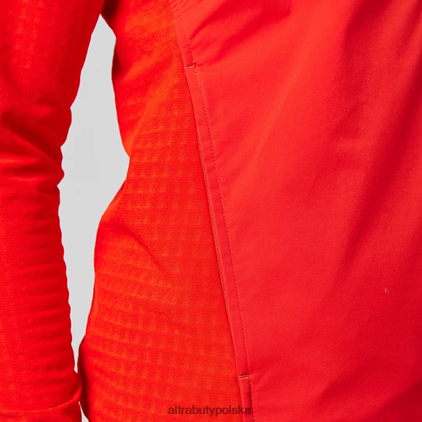 kobiety podstawowa kurtka hybrydowa 0HH0VF172 kurtki i kamizelki czerwony Altra