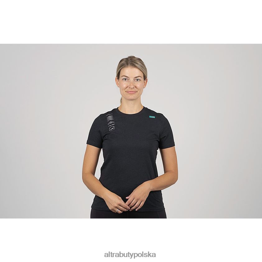 kobiety Legendarny krótki rękaw 0HH0VF149 najfatalniejszy czarny Altra