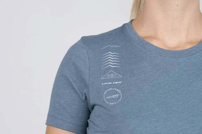 kobiety damska legenda z krótkim rękawem w kolorze niebieskim DN82225 niebieski Altra