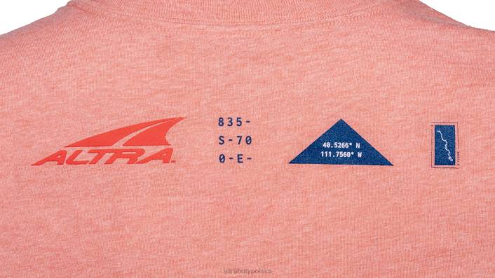 kobiety damski, tradycyjny koralowy z krótkim rękawem DN82220 koral Altra