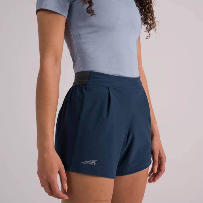 kobiety damskie krótkie spodenki core 4 w kolorze księżycowego oceanicznego błękitu DN82229 księżycowy błękit oceanu Altra