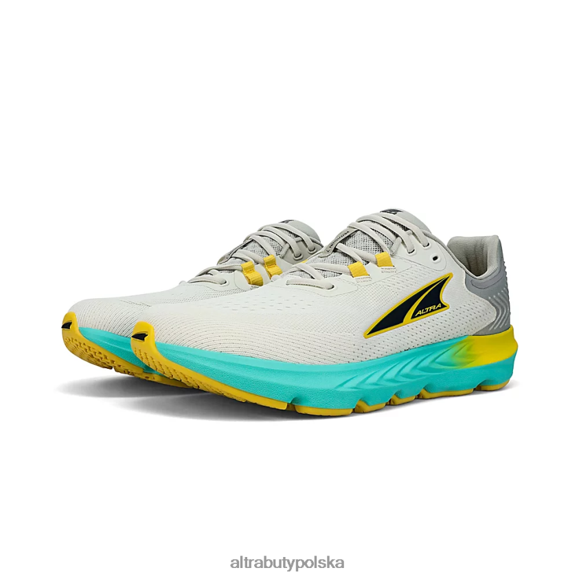 mężczyźni przepis 7 0HH0VF259 buty drogowe szary/żółty Altra