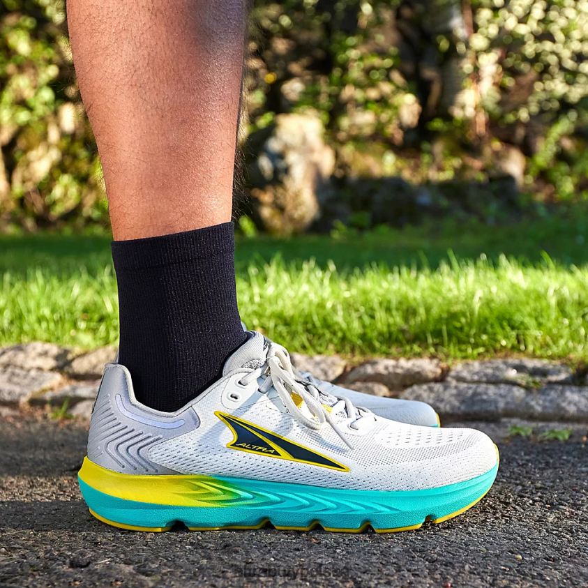 mężczyźni przepis 7 0HH0VF259 buty drogowe szary/żółty Altra