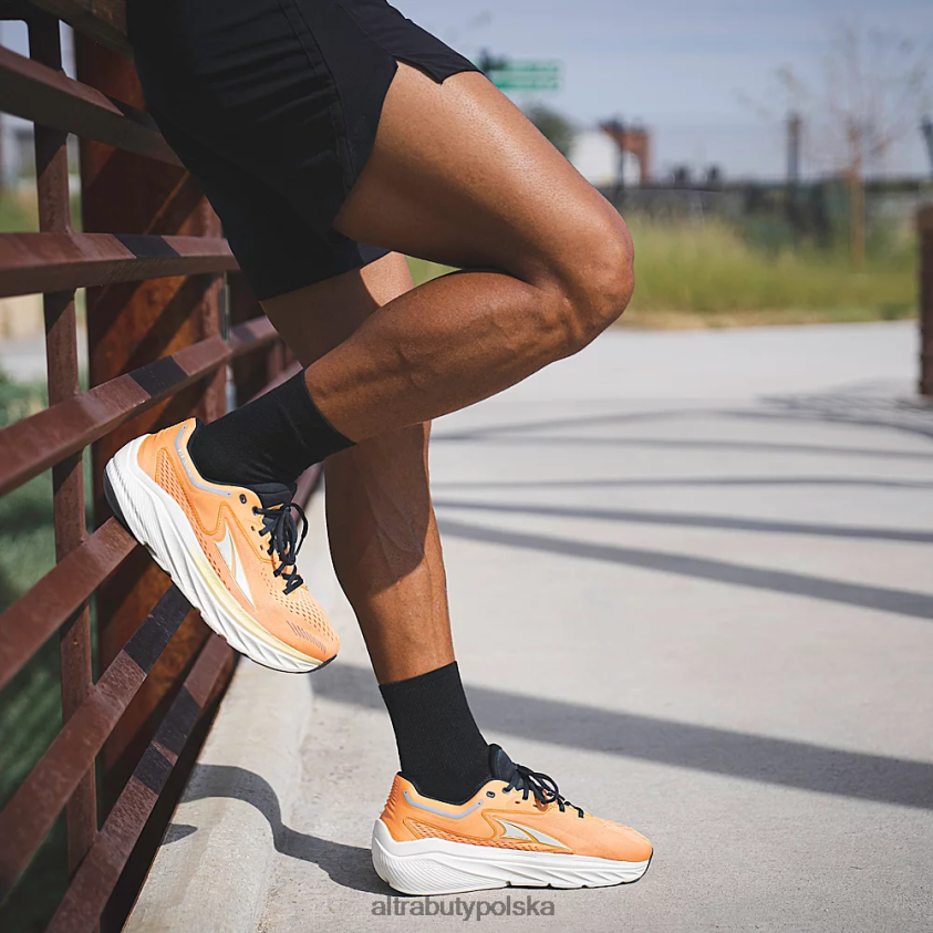 mężczyźni przez Olimp 0HH0VF255 buty drogowe czarny/pomarańczowy Altra