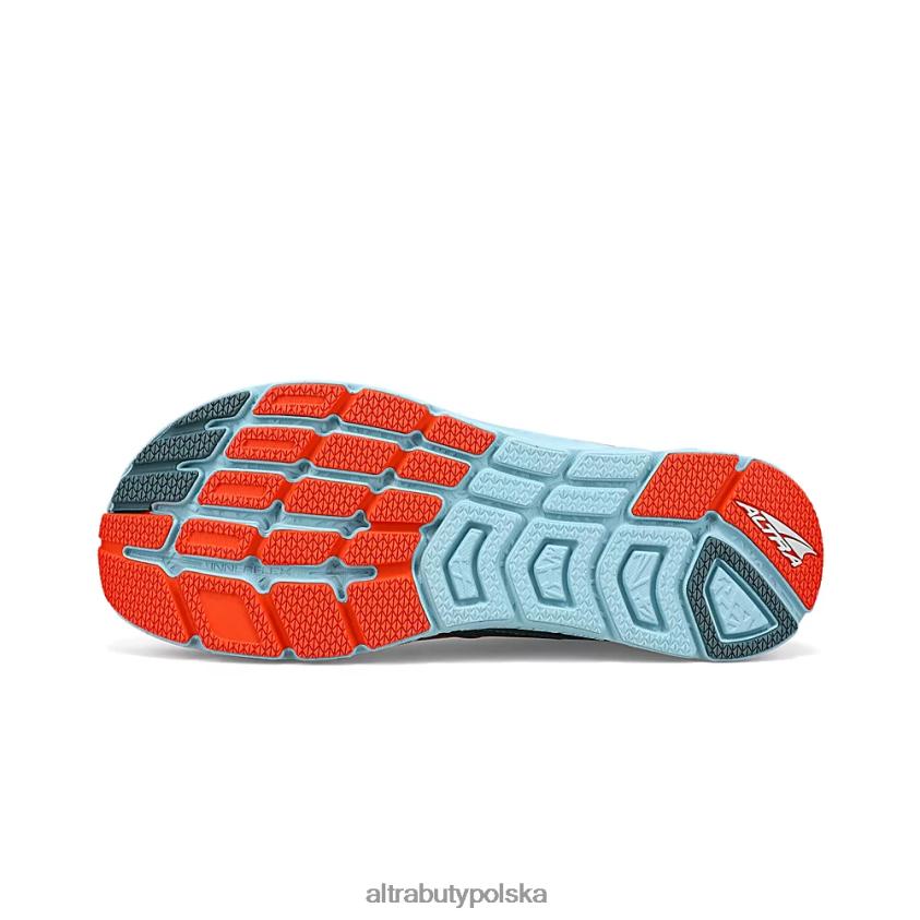 mężczyźni rzeka 2 0HH0VF294 buty drogowe zakurzony turkusowy Altra