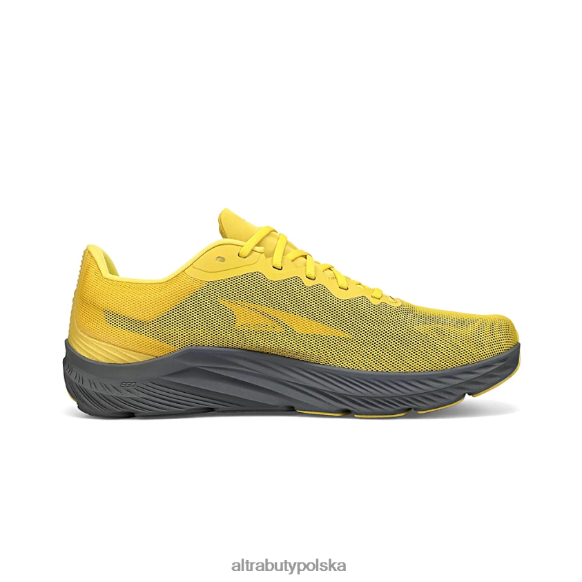 mężczyźni rzeka 3 0HH0VF267 buty drogowe szary/żółty Altra