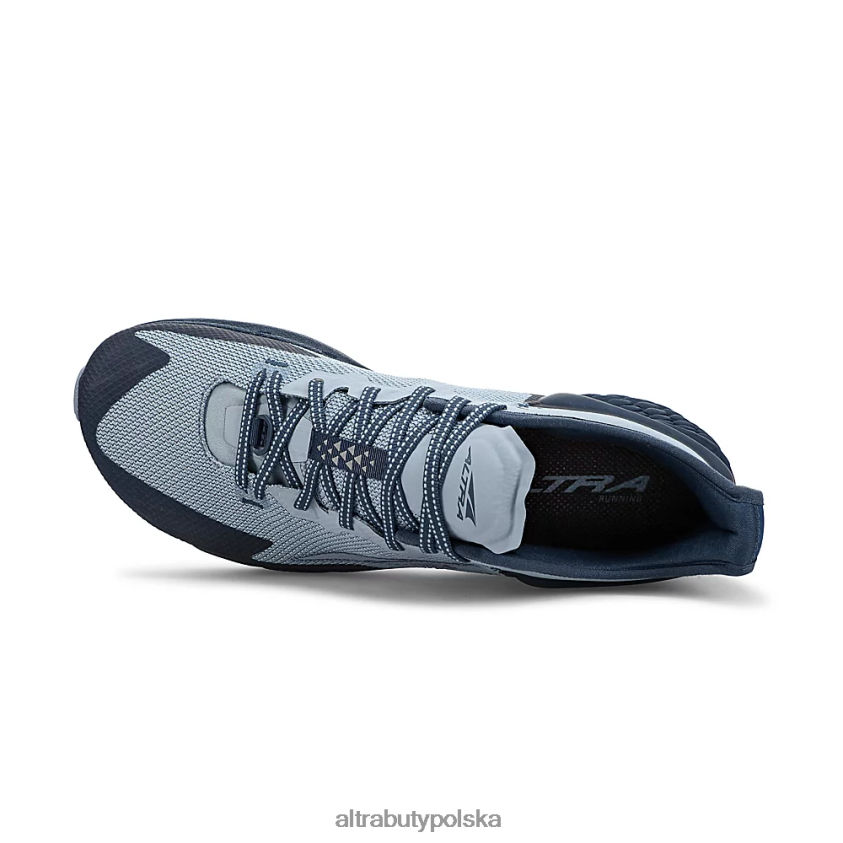 mężczyźni czas 4 0HH0VF211 buty terenowe mineralny błękit Altra