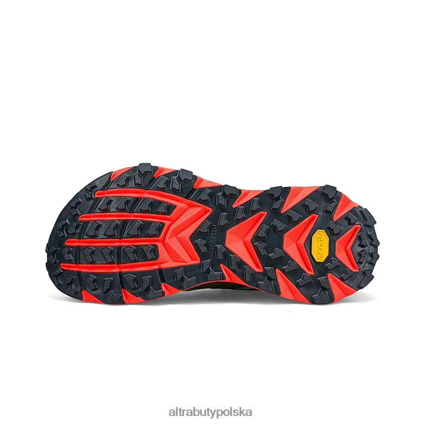 mężczyźni mont blanc 0HH0VF213 buty terenowe zakurzona oliwka Altra