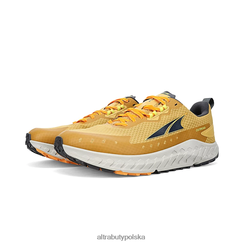 mężczyźni na zewnątrz 0HH0VF232 buty terenowe szary/żółty Altra