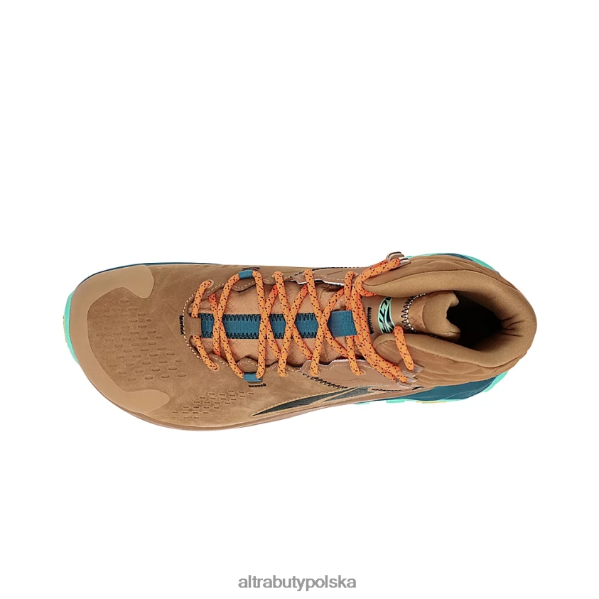 mężczyźni olympus 5 wycieczka mid gtx 0HH0VF227 buty terenowe brązowy Altra