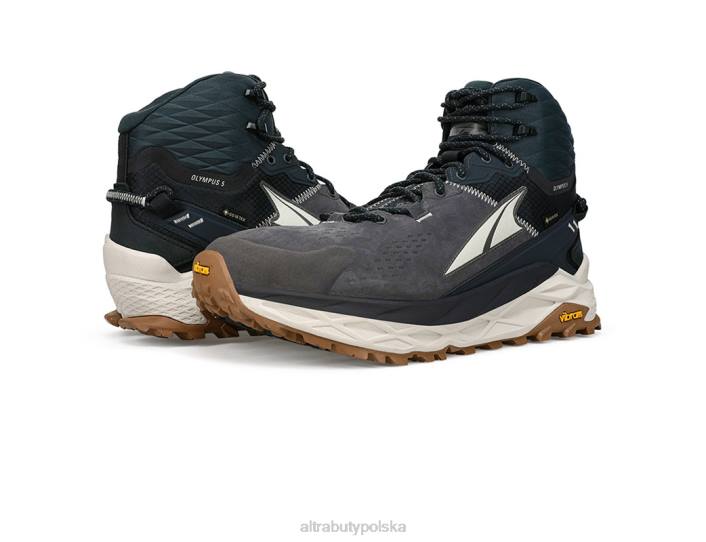 mężczyźni olympus 5 wycieczka mid gtx czarno-szary DN82433 czarno szary Altra
