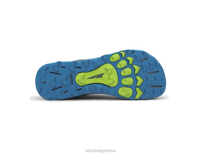 mężczyźni Lone Peak 5 Wide Man niebiesko-limonkowy DN82381 niebiesko-limonkowy Altra