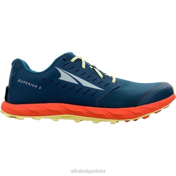 mężczyźni męski Superior 5 niebieski pomarańczowy DN8287 niebieski/pomarańczowy Altra