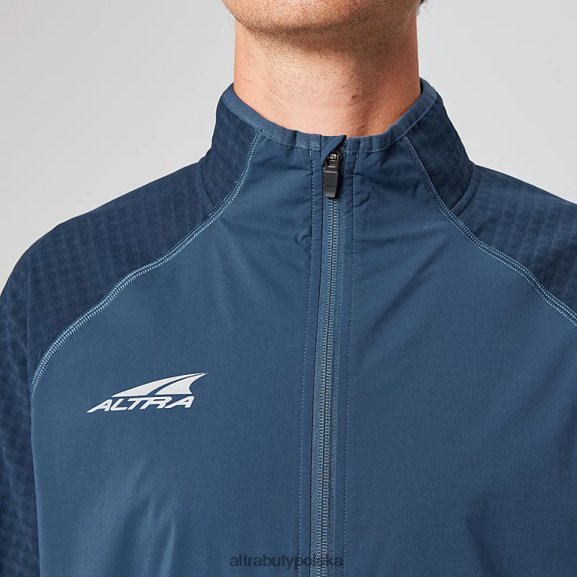 mężczyźni podstawowa kurtka hybrydowa 0HH0VF339 kurtki i kamizelki marynarka wojenna Altra