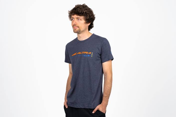 mężczyźni Męski klasyczny granatowy z krótkim rękawem DN82345 marynarka wojenna Altra