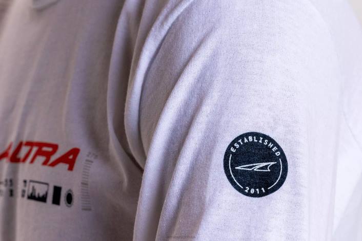 mężczyźni męski klasyczny długi rękaw biało-czerwony DN82348 biało - czerwony Altra