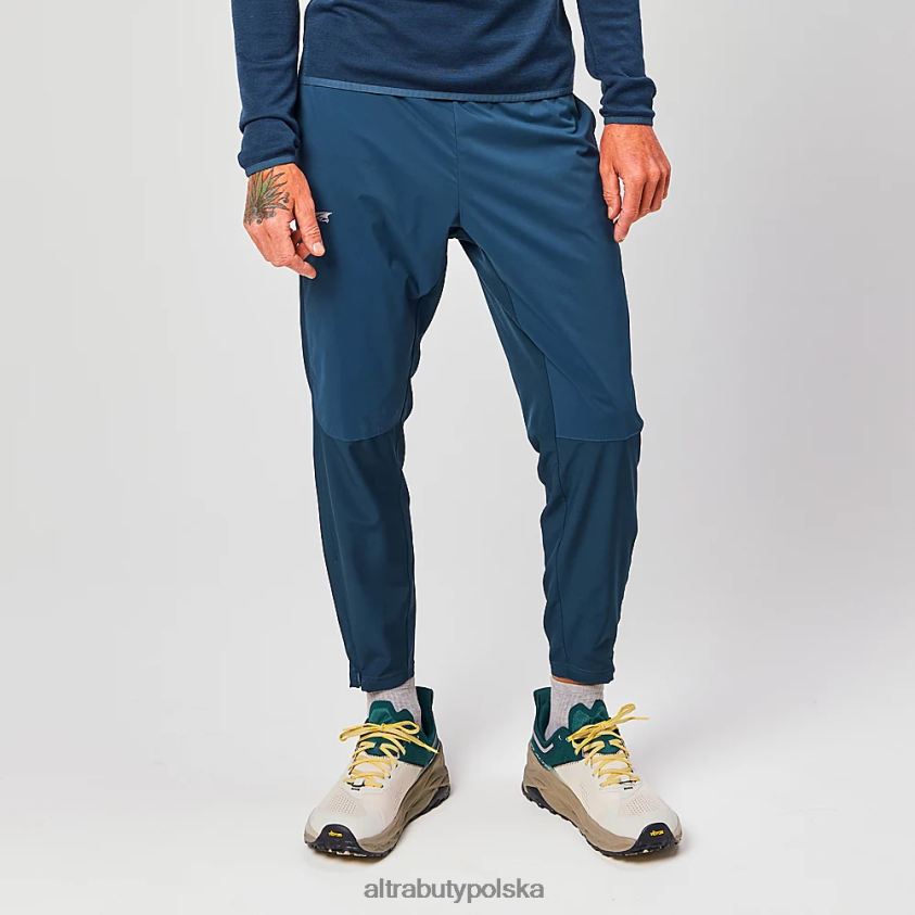 mężczyźni spodnie od wiatru szlakowego 0HH0VF331 statki marynarka wojenna Altra